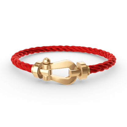 [⭐Glow]FORCE LARGE HORSESHOE NO DIAMOND BRACELET GOLD