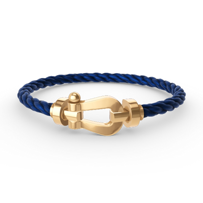 [⭐Glow]FORCE LARGE HORSESHOE NO DIAMOND BRACELET GOLD