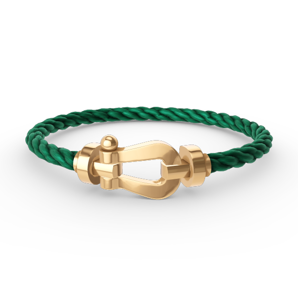 [⭐Glow]FORCE LARGE HORSESHOE NO DIAMOND BRACELET GOLD