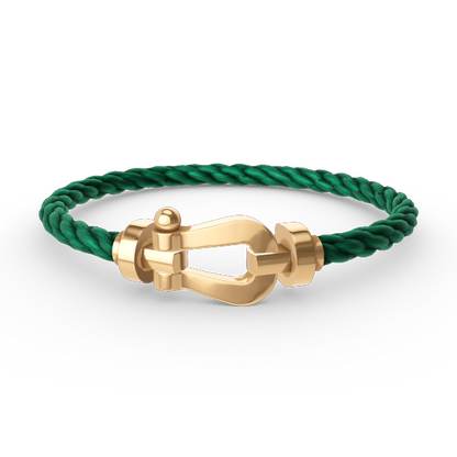 [⭐Glow]FORCE LARGE HORSESHOE NO DIAMOND BRACELET GOLD
