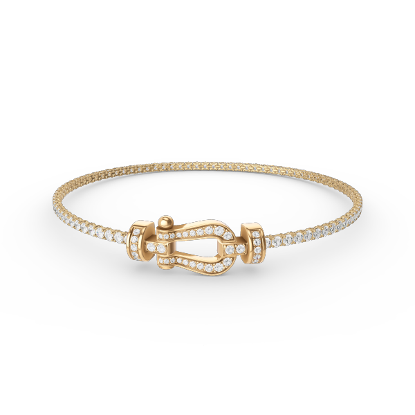 [⭐Glow]FORCE  HORSESHOE  DIAMOND TENNIS BRACELET