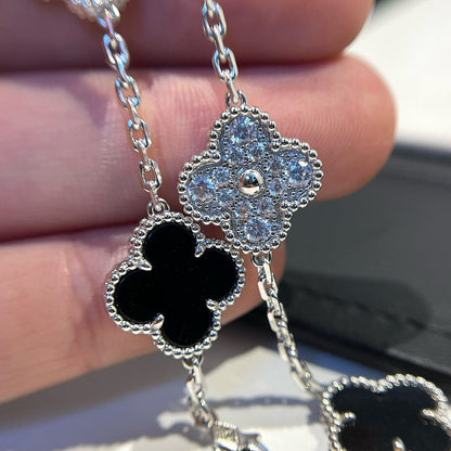 [⭐Glow] CLOVER 5 MOTIF ONYXS BRACELET COLLECTION