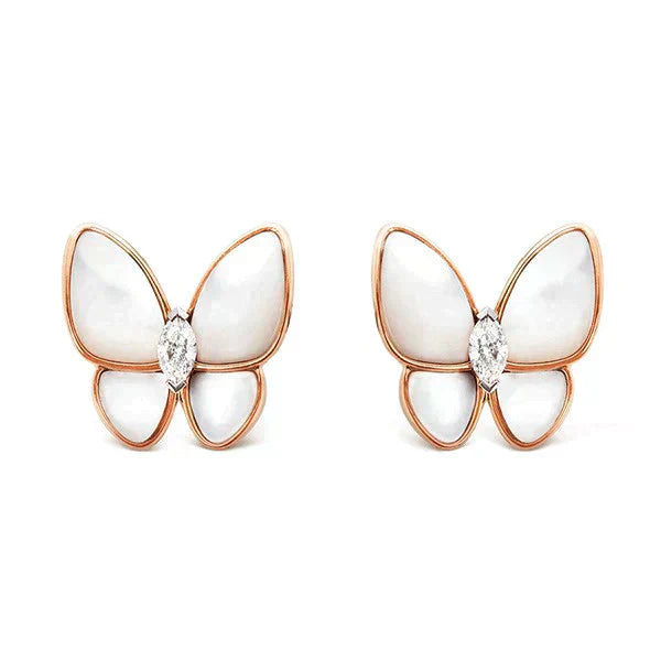 [⭐Glow]BUTTERFLY MOP DIAMOND EARRINGS