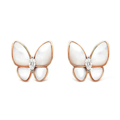 [⭐Glow]BUTTERFLY MOP DIAMOND EARRINGS