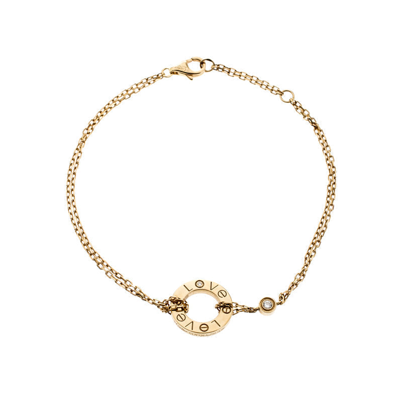 [⭐Glow]LOVE BRACELET 2 DIAMOND