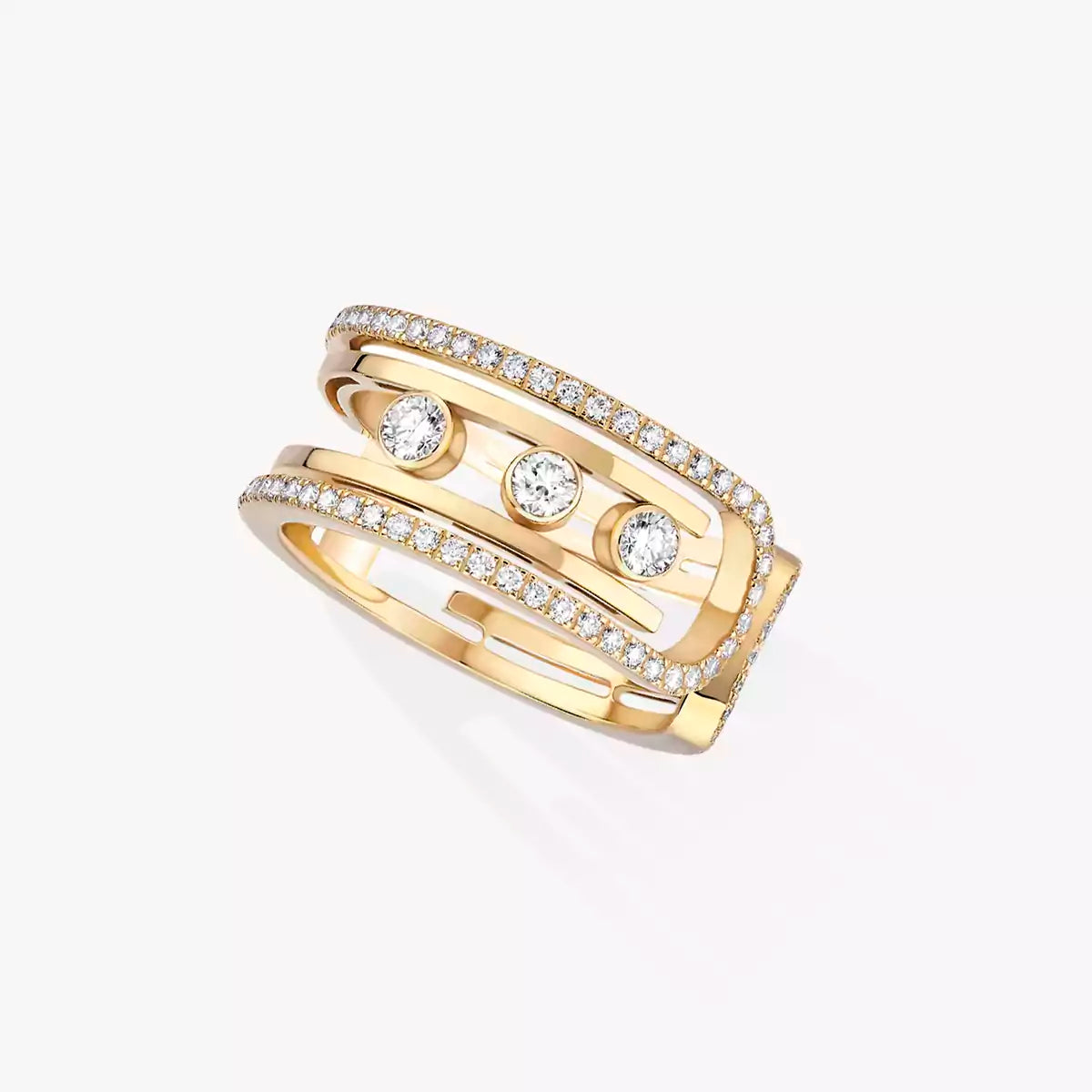 [⭐Glow]Move 10th Diamond Ring in Gold