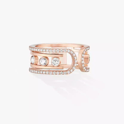 [⭐Glow]Move 10th Diamond Ring in Gold