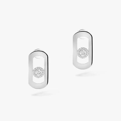 [⭐Glow]So Move Diamond Earrings in Yellow Gold