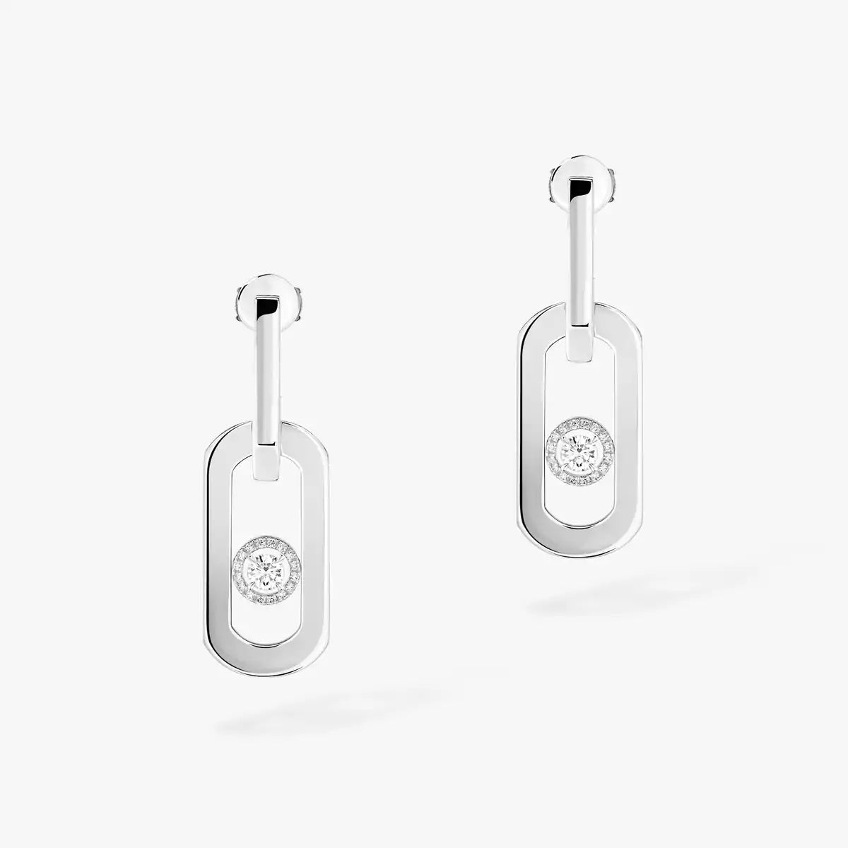 [⭐Glow] So Move XL Diamond Hoop Earring