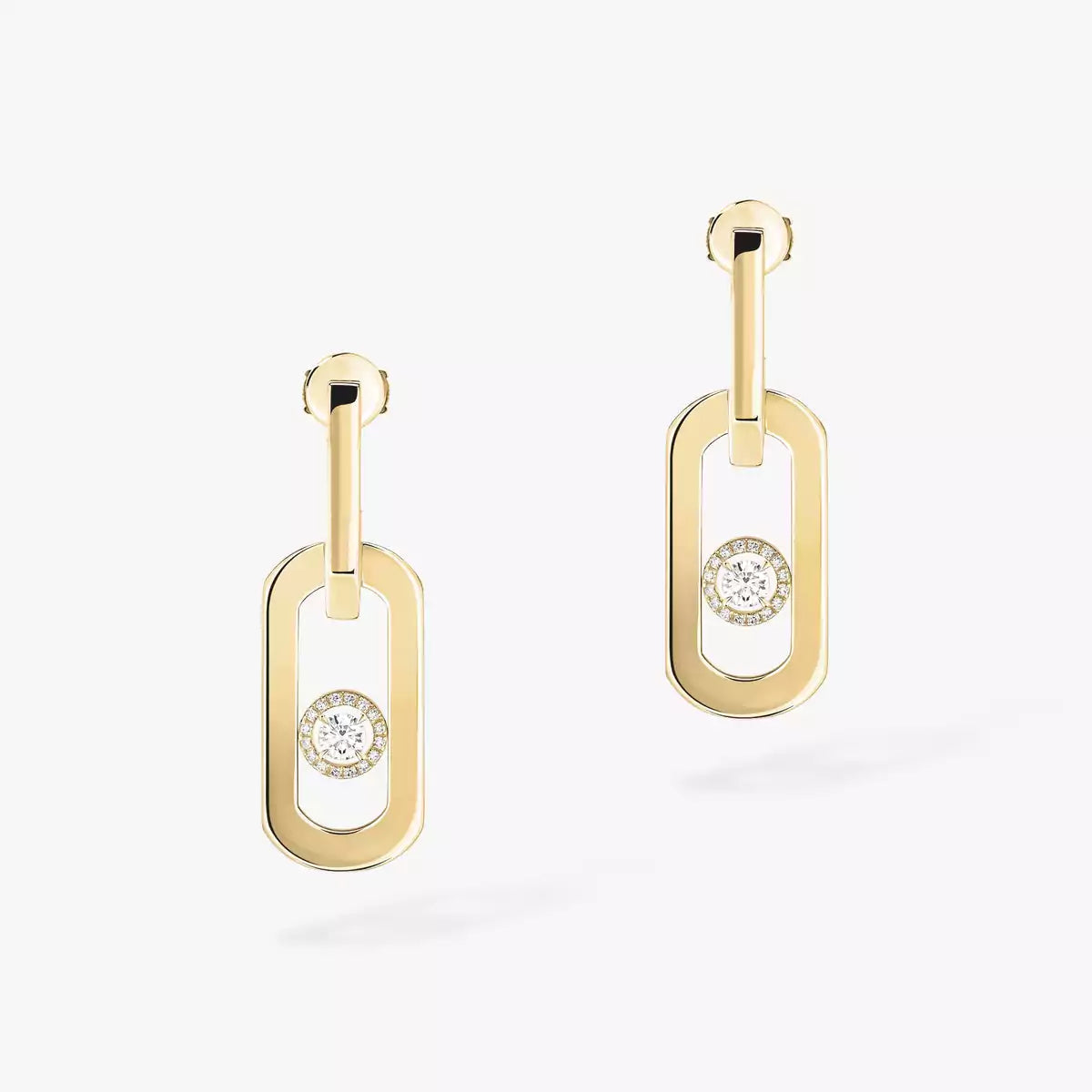 [⭐Glow] So Move XL Diamond Hoop Earring