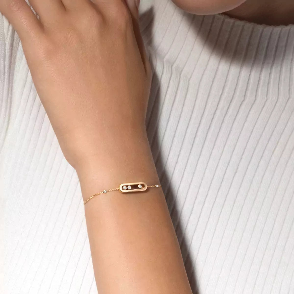 [⭐Glow]Baby Move Diamond Bracelet