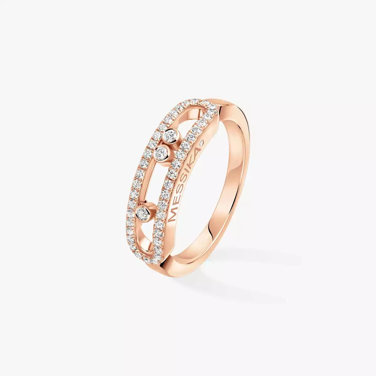 [⭐Glow] Baby Move Gold Diamond Pave_ Ring