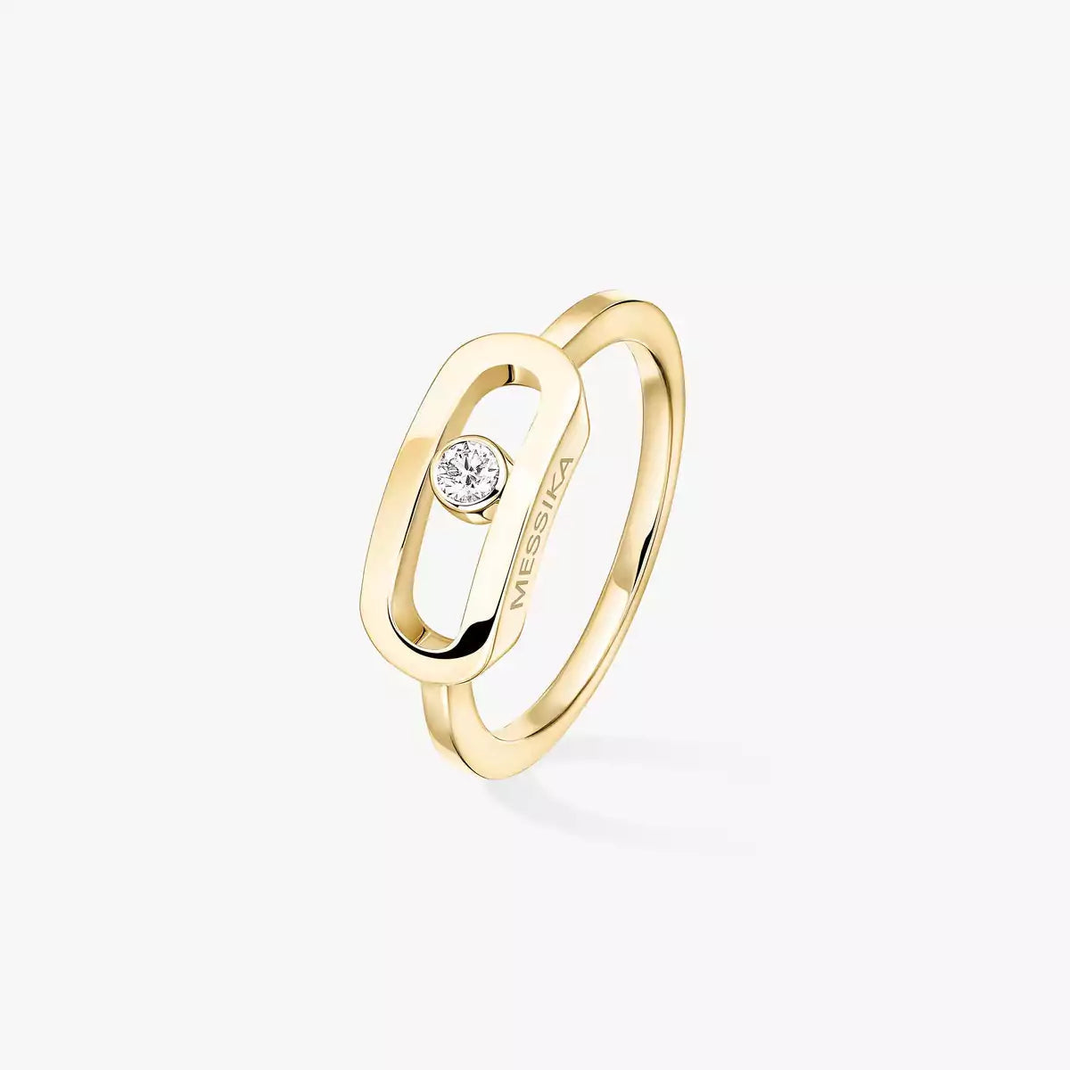 [⭐Glow]Move Uno Diamond Ring in Gold