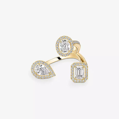 [[⭐Glow] Diamond Ring 0,25ct My Twin Trilogy