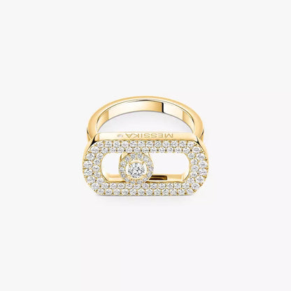 [⭐Glow]So Move Pave_-Set Diamond Ring