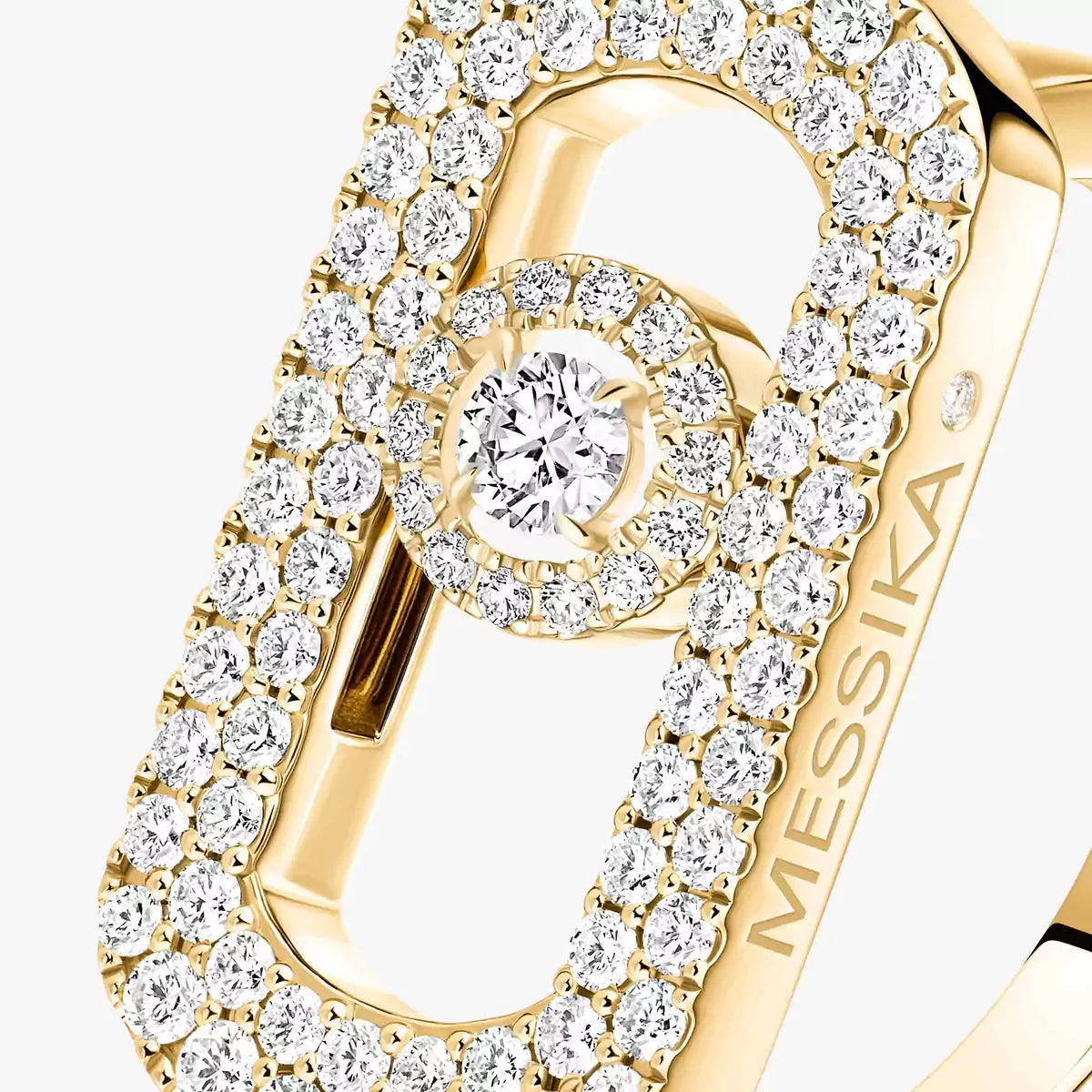[⭐Glow]So Move Pave_-Set Diamond Ring