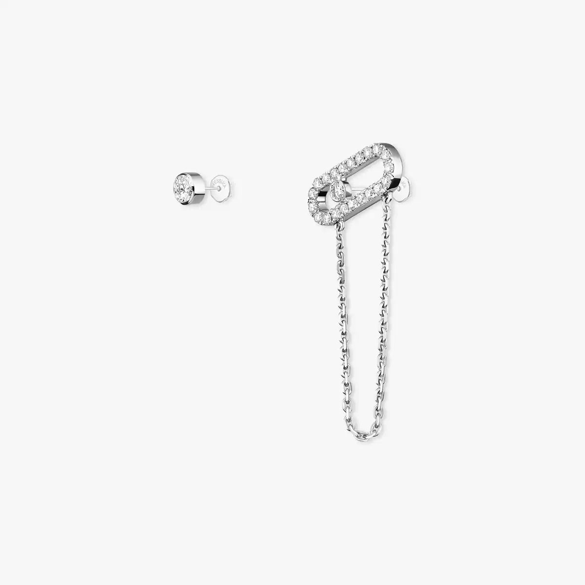 [⭐Glow]Move Uno Diamond Earrings