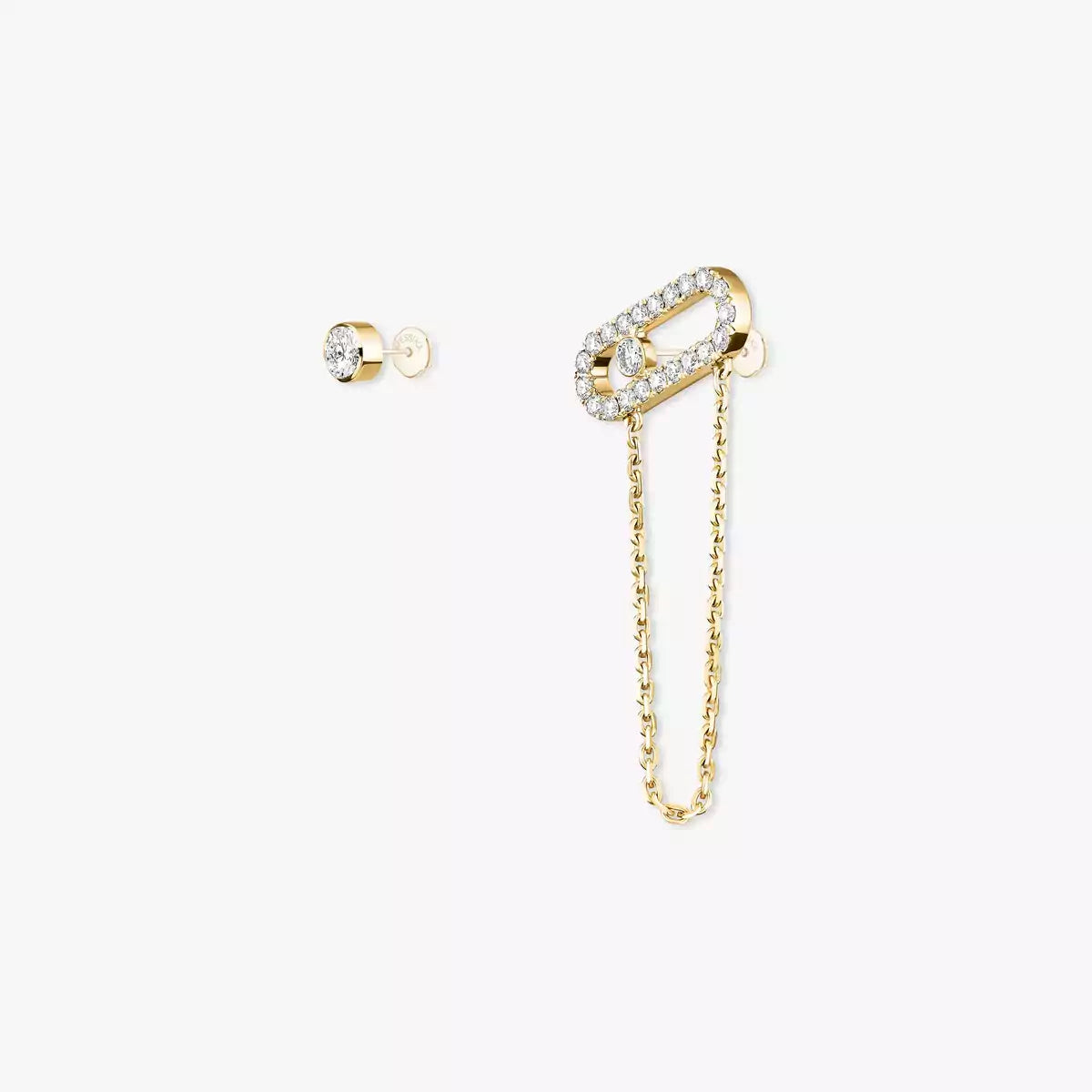 [⭐Glow]Move Uno Diamond Earrings
