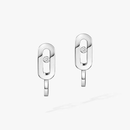 [⭐Glow]Diamond Mini Hoop Earrings Move Classique