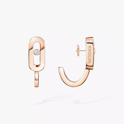 [⭐Glow]Diamond Mini Hoop Earrings Move Classique