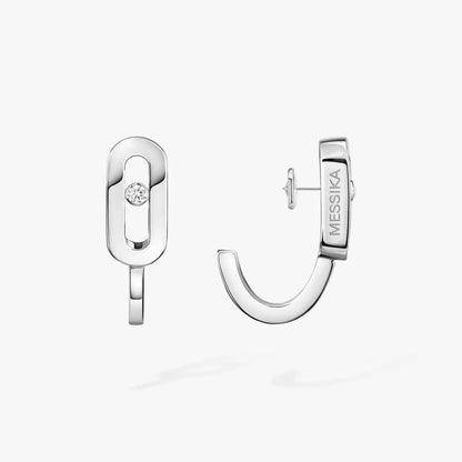 [⭐Glow]Diamond Mini Hoop Earrings Move Classique