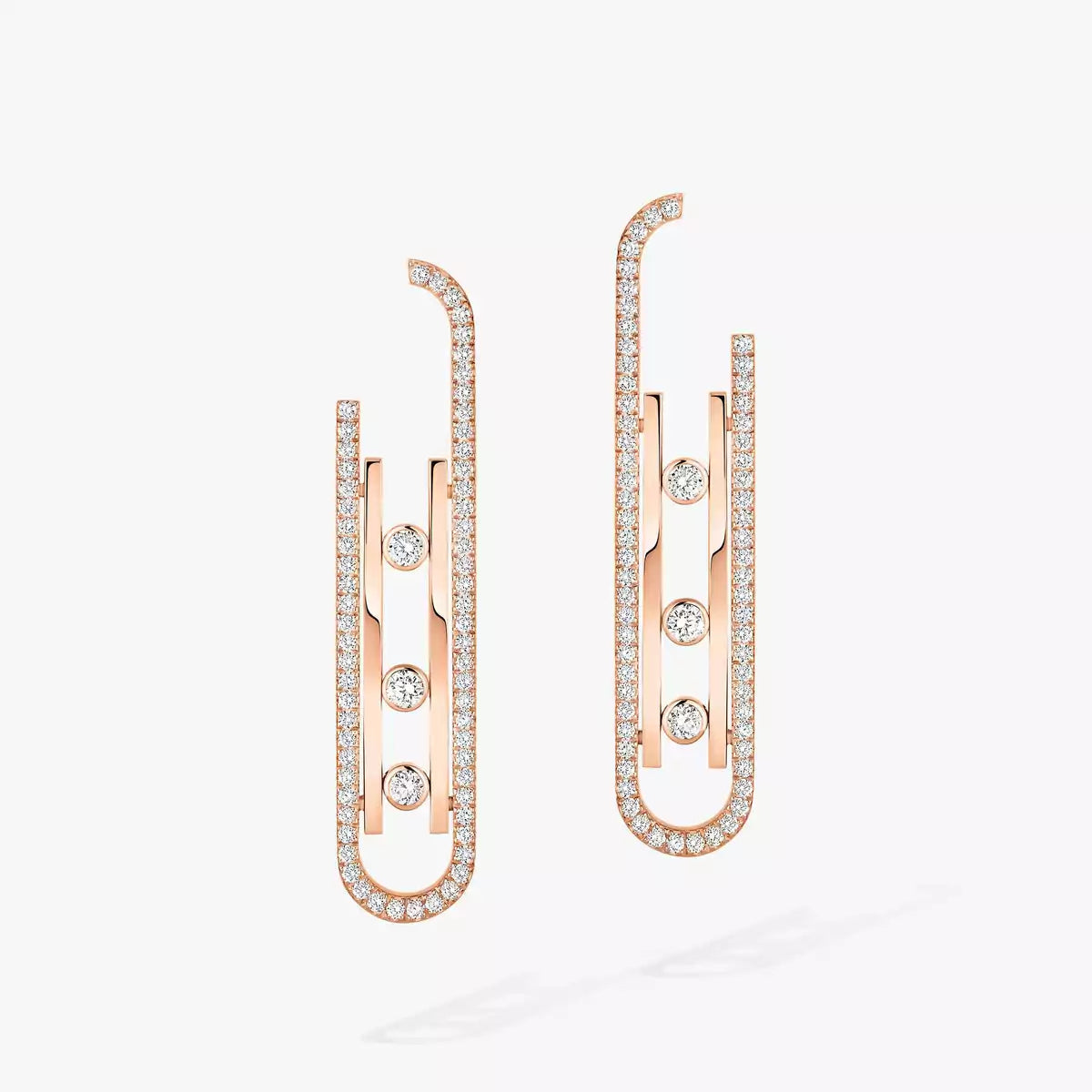 [⭐Glow]Diamond Pendant Earrings Move 10Th