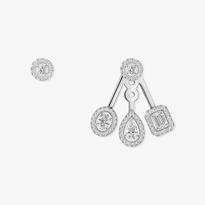 [⭐Glow] My Twin Trio  Diamond Earrings