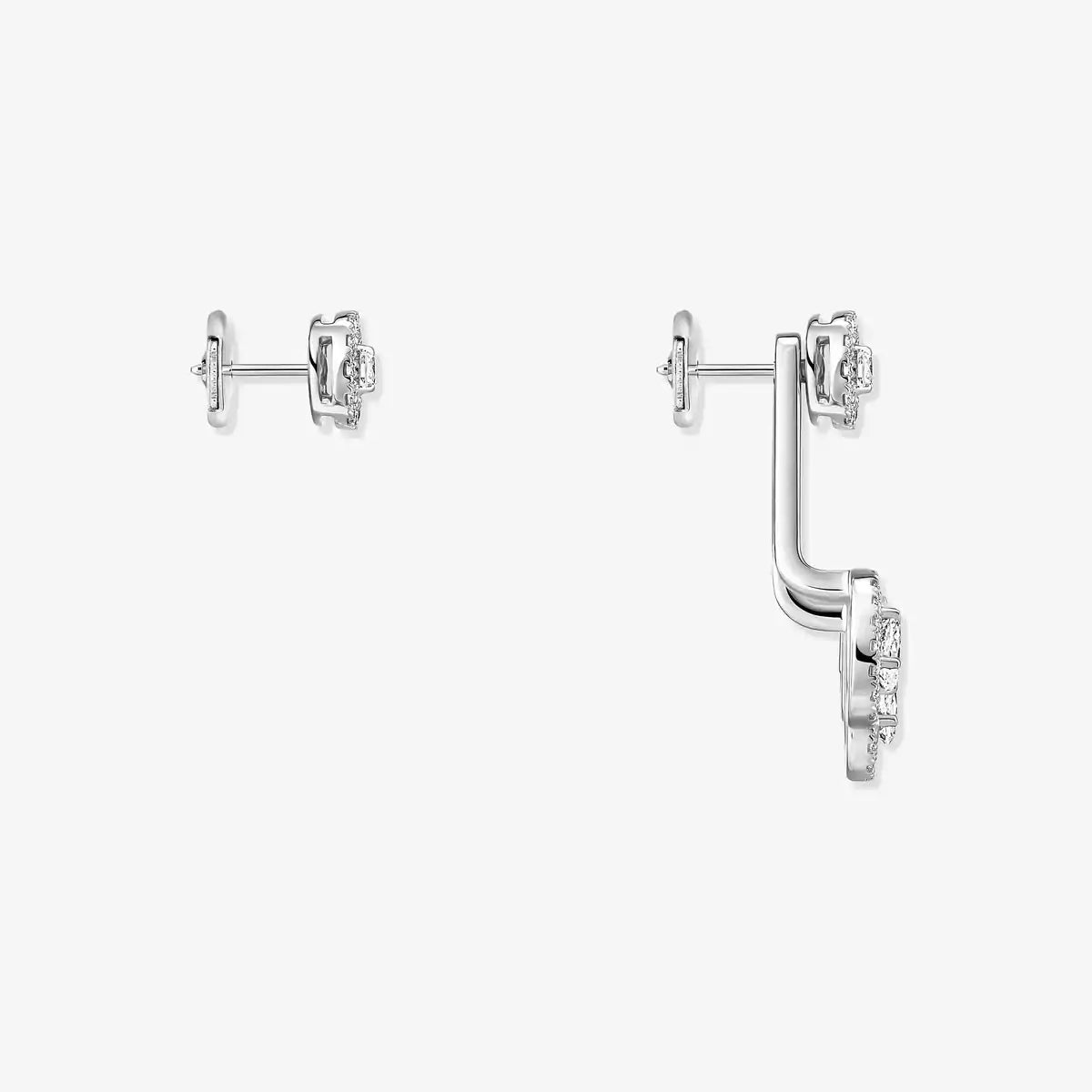 [⭐Glow] My Twin Trio  Diamond Earrings
