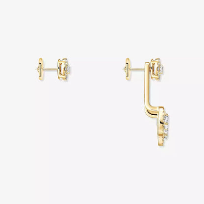 [⭐Glow] My Twin Trio  Diamond Earrings