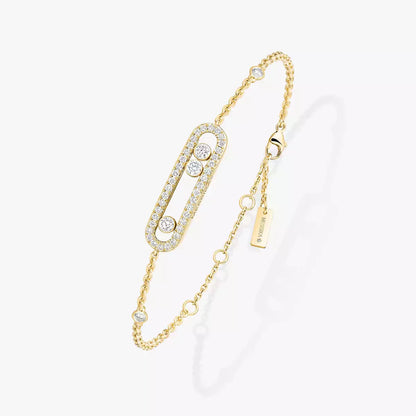 [⭐Glow]Pavé Baby Move Diamond Bracelet