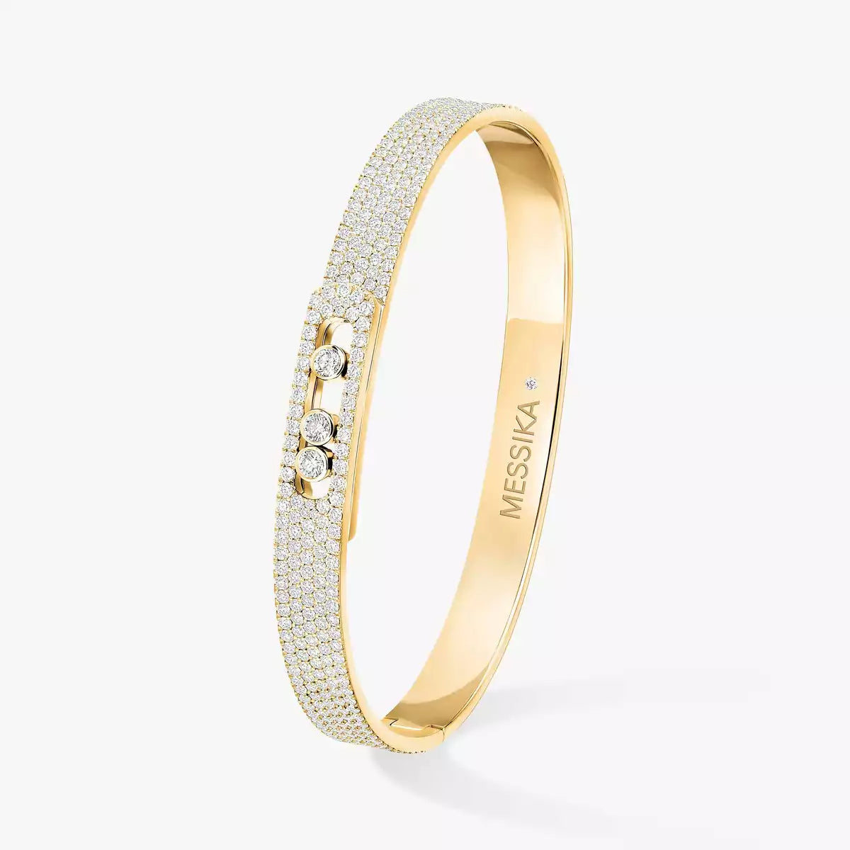 [⭐Glow]Move Noa Full Pavé Diamond Bangle Bracelet
