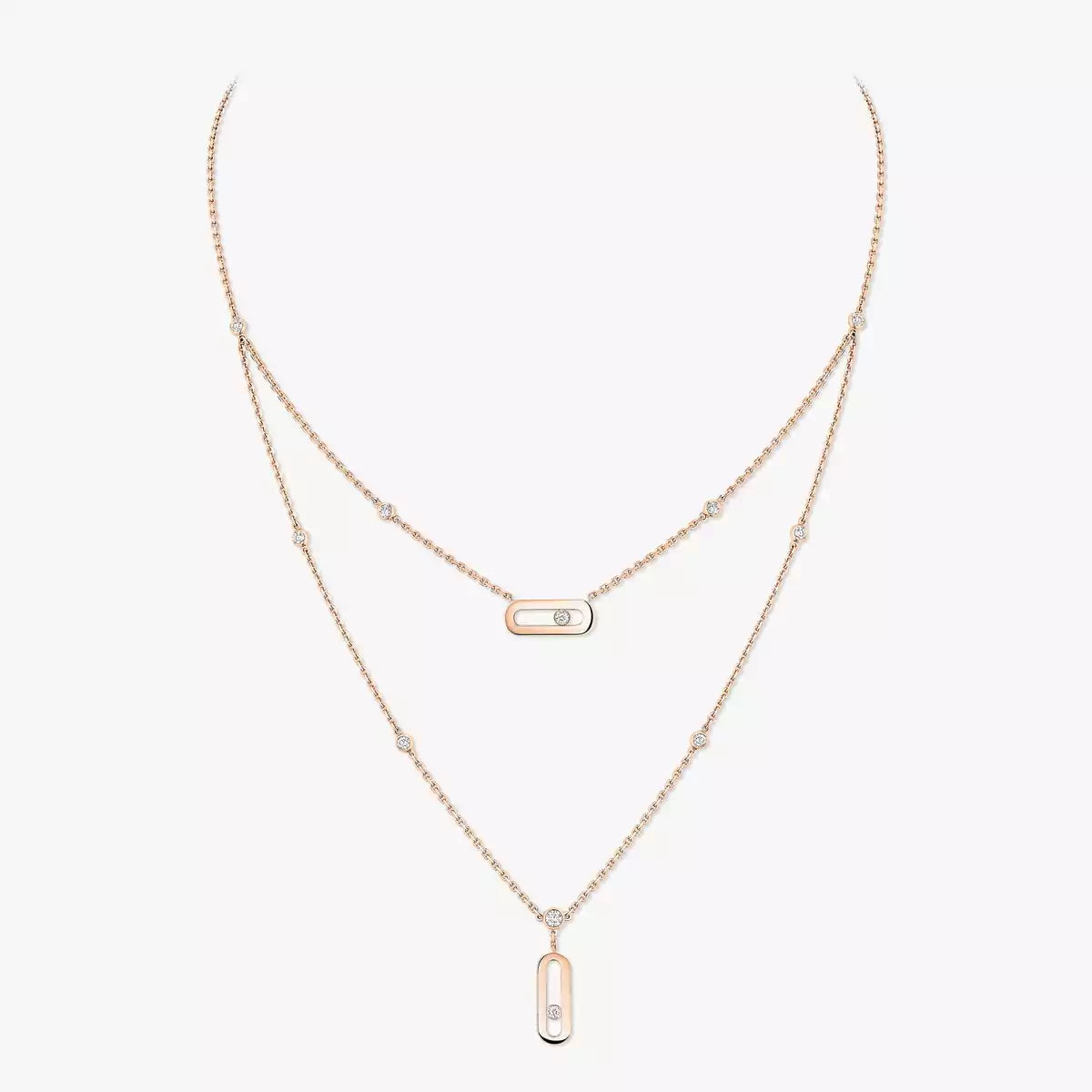 [⭐Glow] Move Uno Diamond Necklace