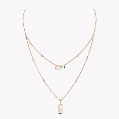 [⭐Glow] Move Uno Diamond Necklace