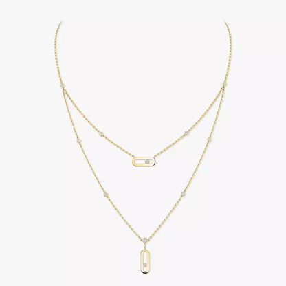 [⭐Glow] Move Uno Diamond Necklace