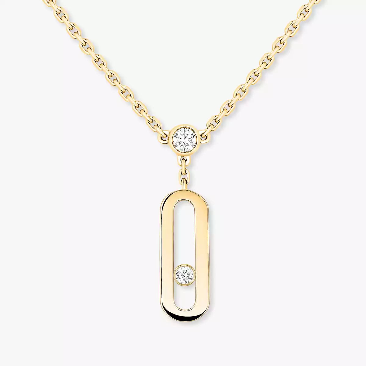 [⭐Glow] Move Uno Diamond Necklace