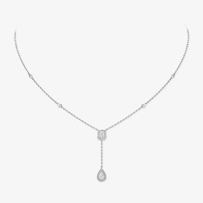 [⭐Glow]Gold Diamond Tie Necklace