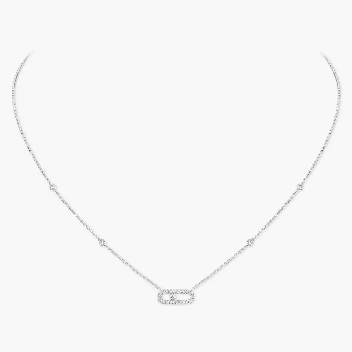 [⭐Glow]Diamond Necklace Move Uno