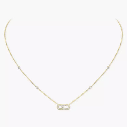 [⭐Glow]Diamond Necklace Move Uno