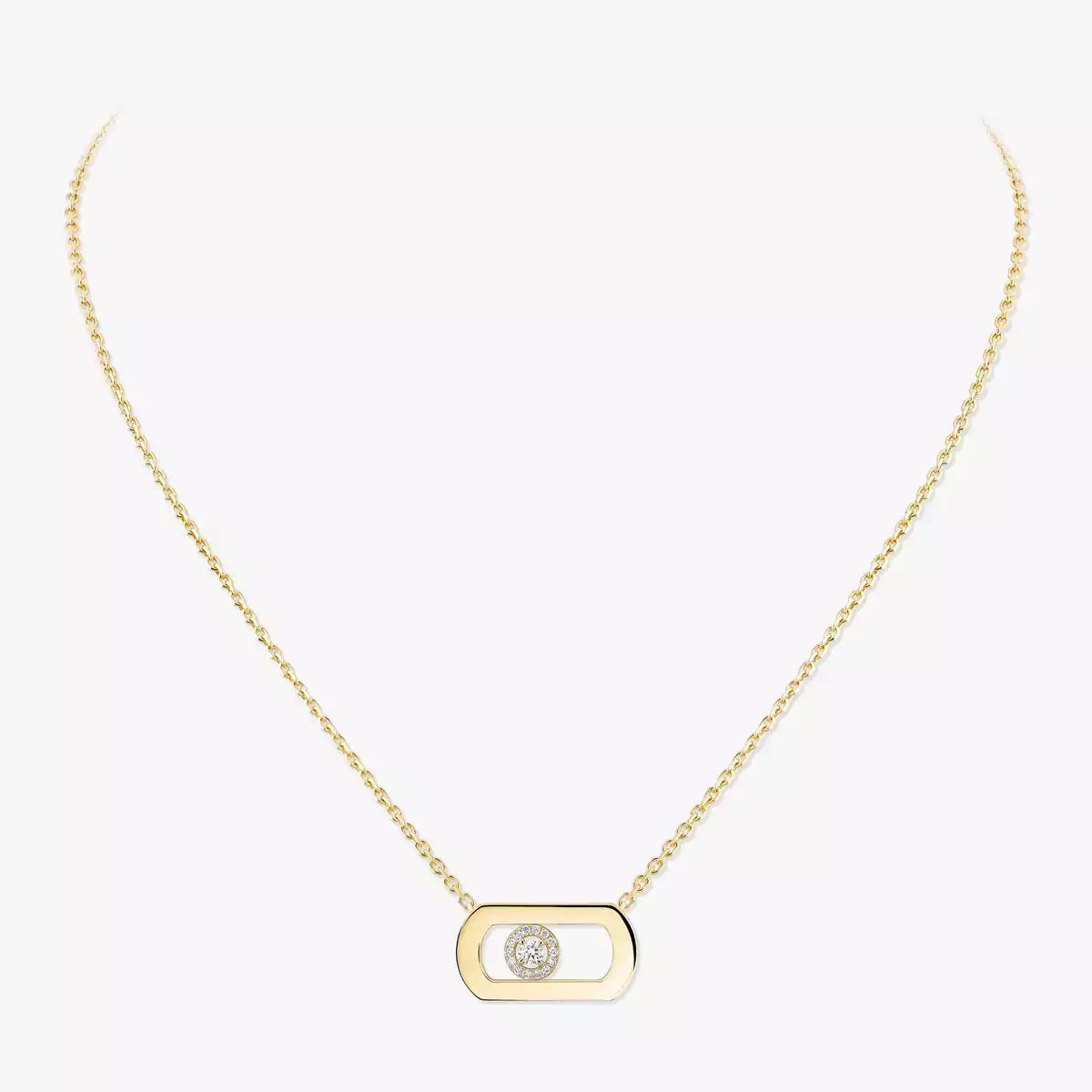 [⭐Glow]So Move Diamond Necklace in Gold