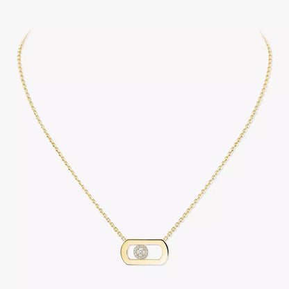 [⭐Glow]So Move Diamond Necklace in Gold