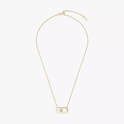 [⭐Glow]So Move Diamond Necklace in Gold