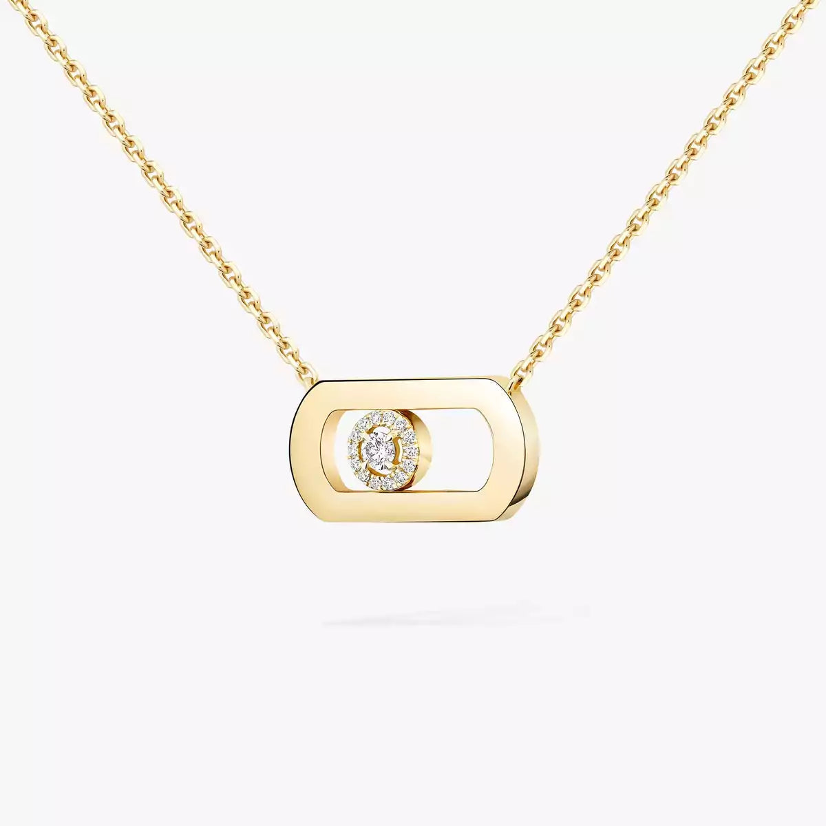 [⭐Glow]So Move Diamond Necklace in Gold