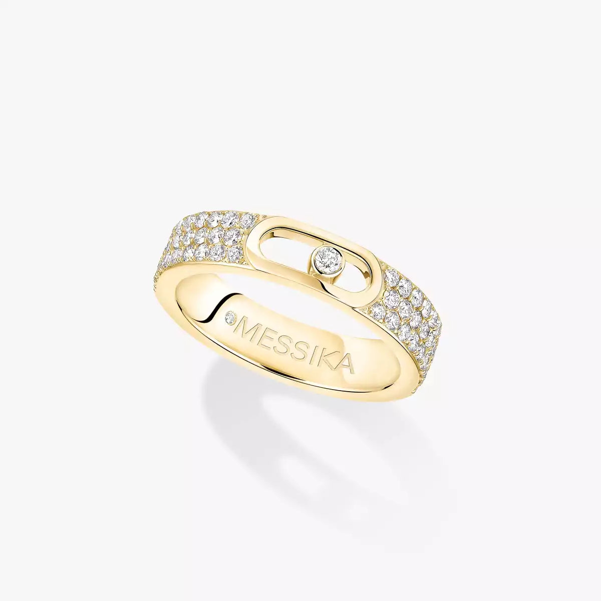 [⭐Glow]Move Joaillerie Pave_ Diamond Wedding Ring