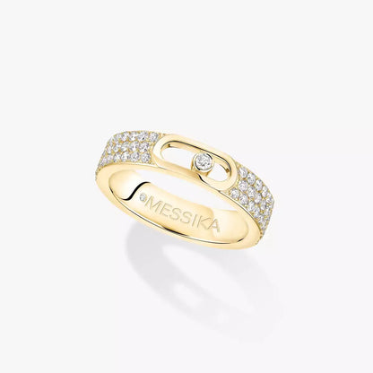 [⭐Glow]Move Joaillerie Pave_ Diamond Wedding Ring