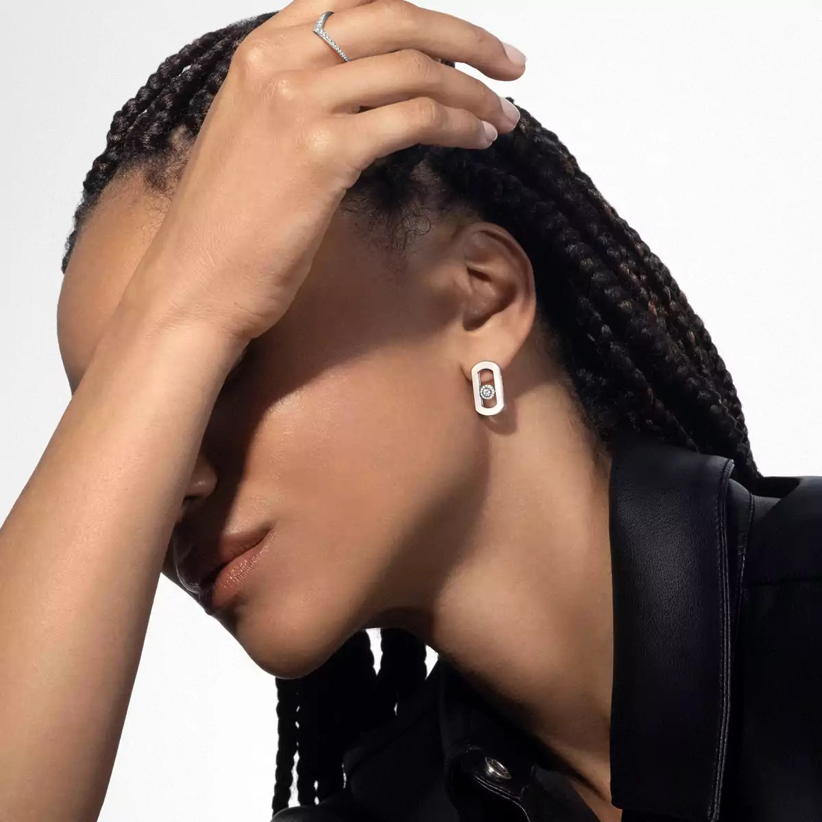 [⭐Glow]So Move Diamond Earrings in Yellow Gold