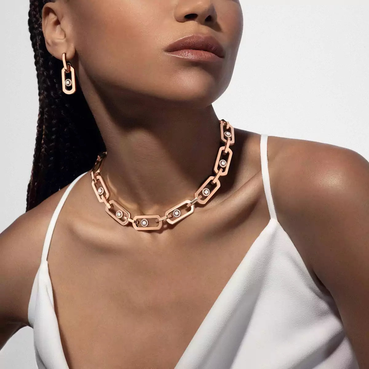 [⭐Glow]So Move XL Diamond Pendant Earrings