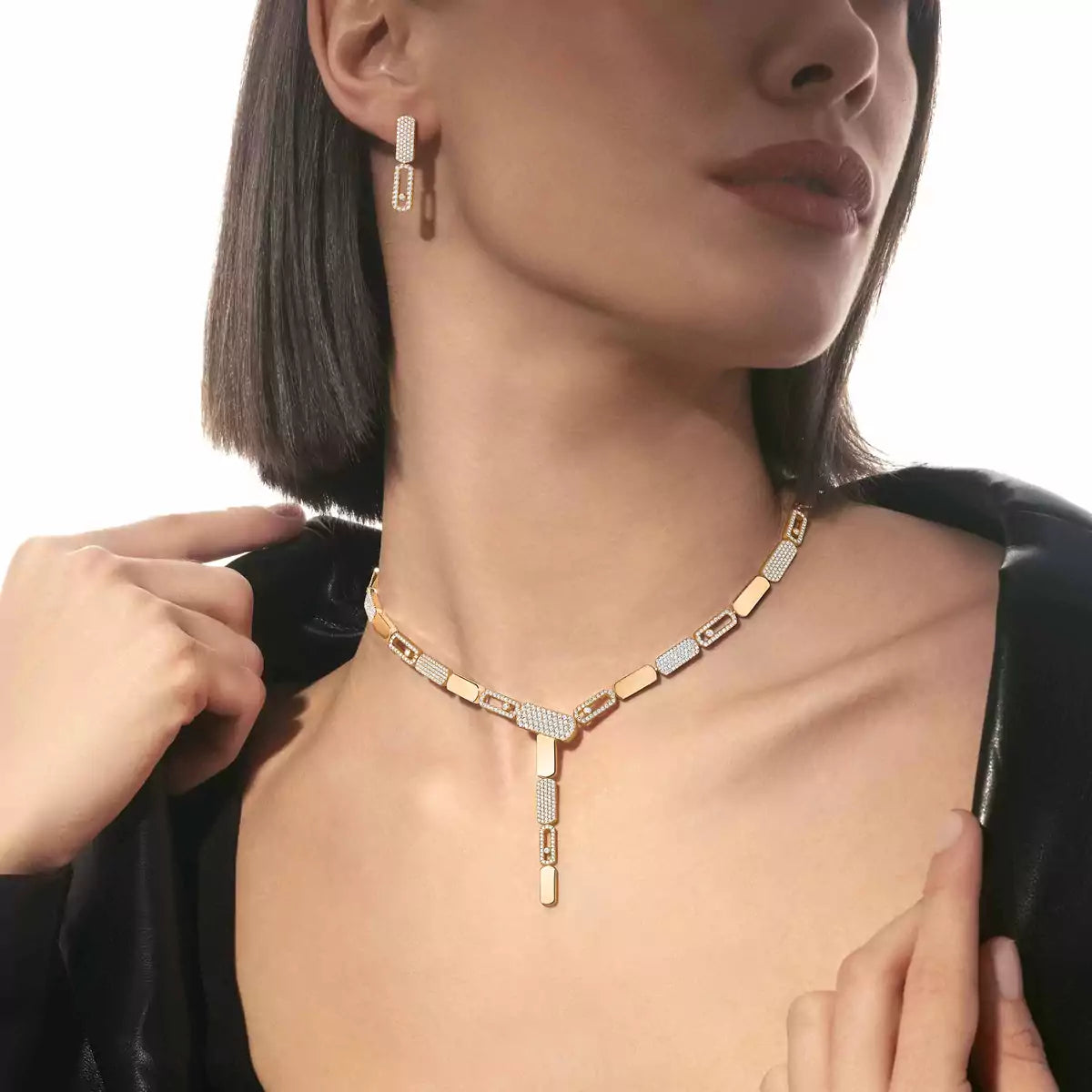 [⭐Glow]Imperial Move SM Diamond Earrings