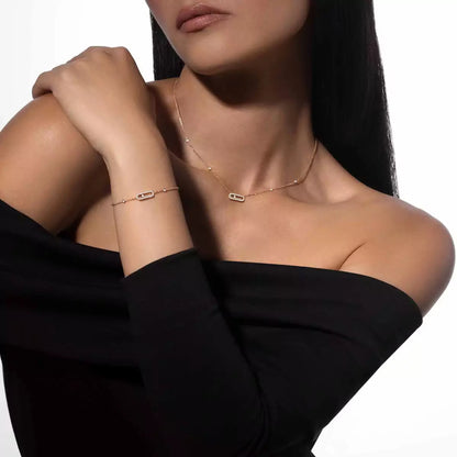 [⭐Glow]Move Uno Diamond Bracelet