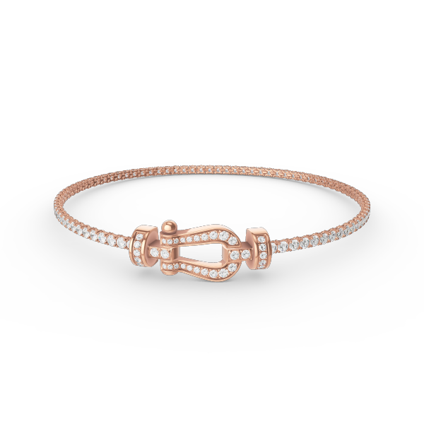 [⭐Glow]FORCE  HORSESHOE  DIAMOND TENNIS BRACELET