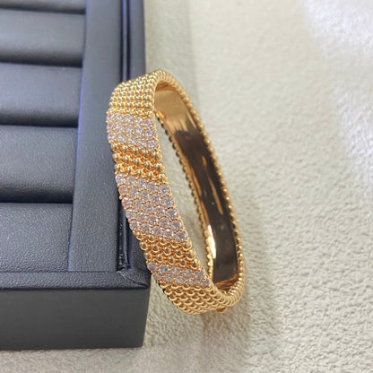 [⭐Glow]  FIVE-ROW DIAMOND BRACELET